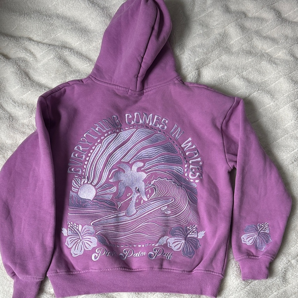 Authentic! Pink Palm Puff XXS Orchid Purple